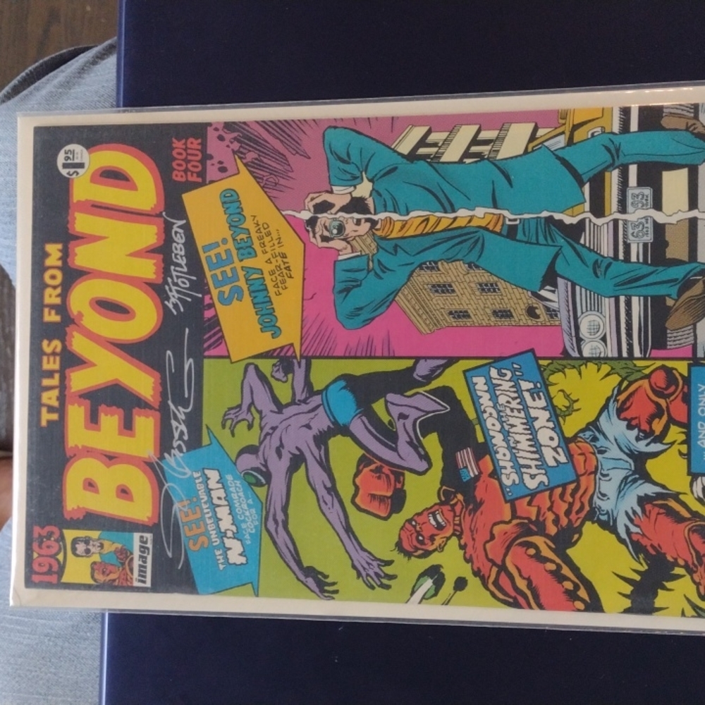Tales from Beyond 1963 image comic book. Autographed in protective cover